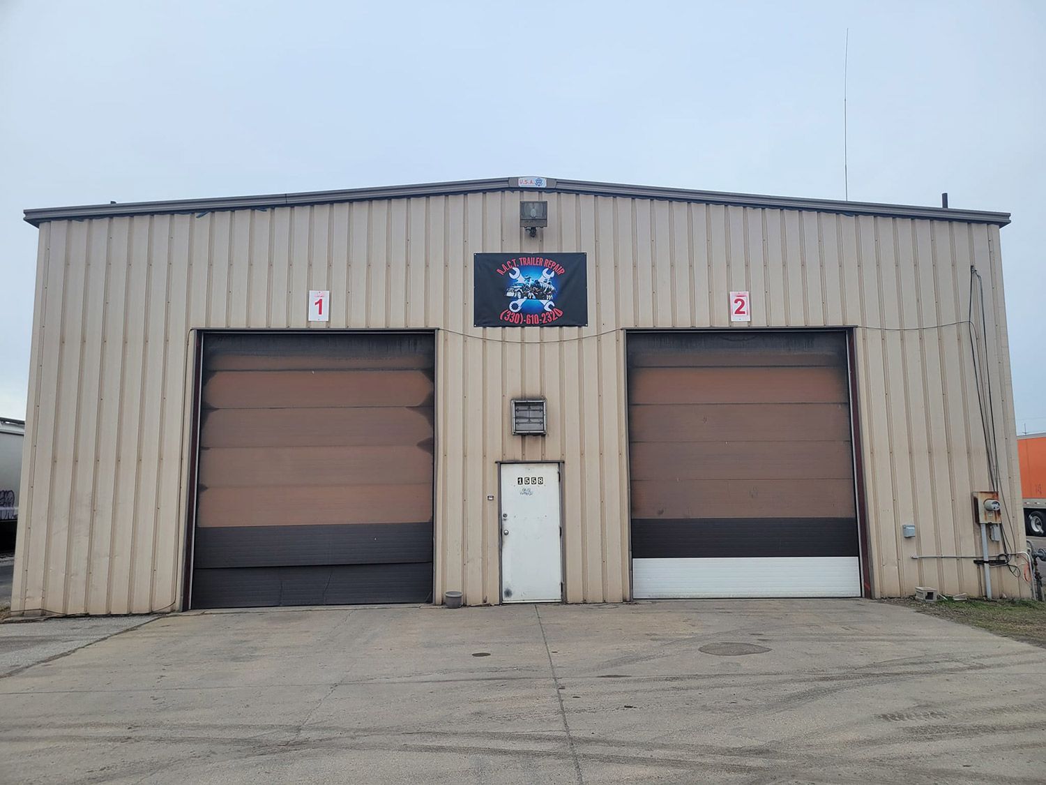 Exterior of Repair Shop — Akron, OH — AACT Trailer Repair