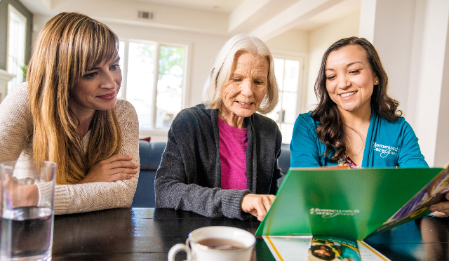 Family feeling relieved with in-home caregiver support