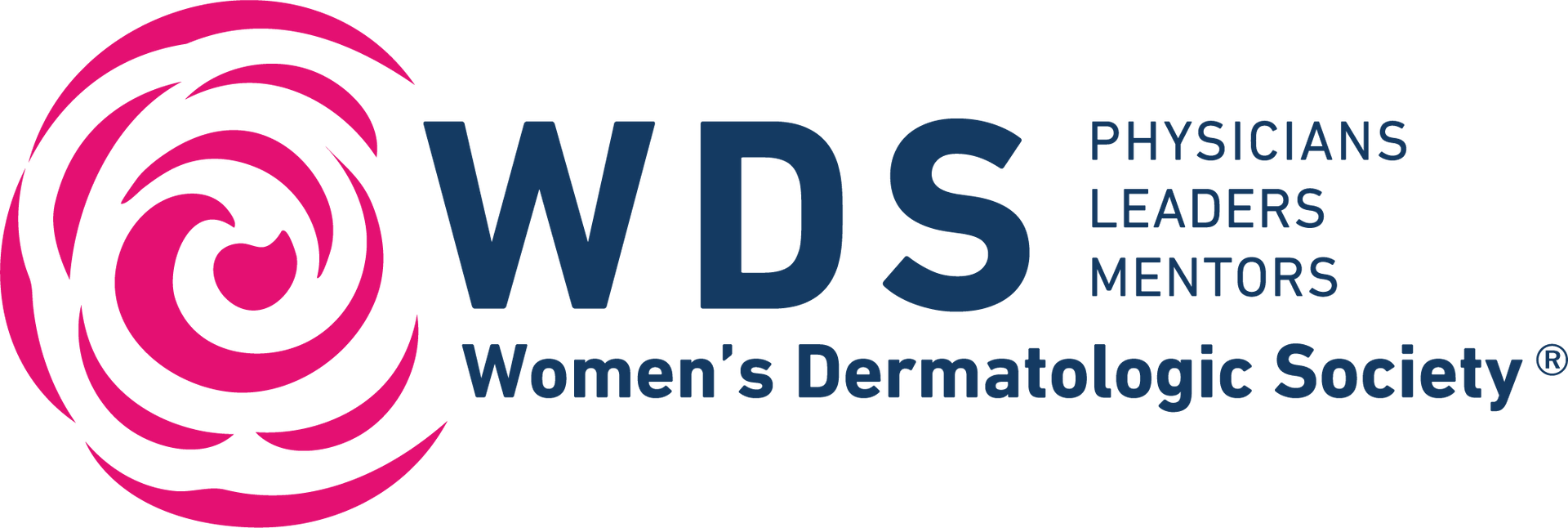 The logo for the physicians leaders mentors women 's dermatologic society
