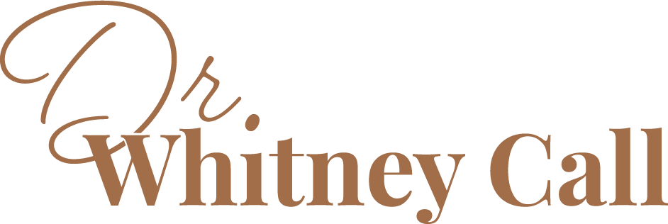 Dr. Whitney Call logo in bronze