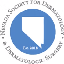 The logo for the nevada society for dermatology and dermatologic surgery