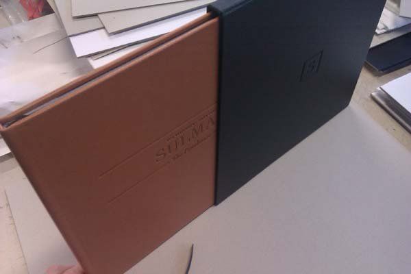 slide-out report cover