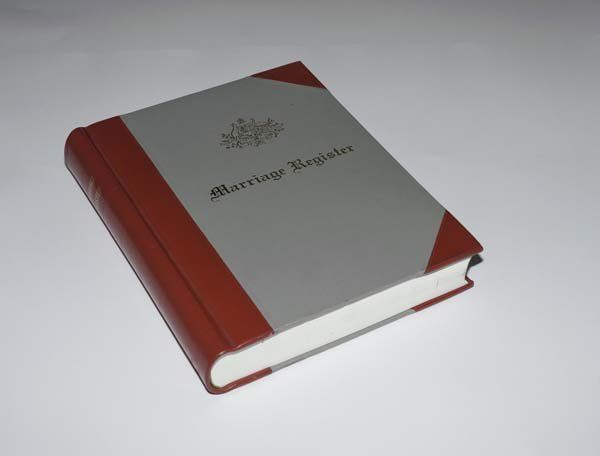 marriage register custom binding