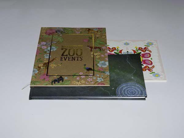zoo events custom book cover