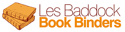 Les Baddock Book Binders logo