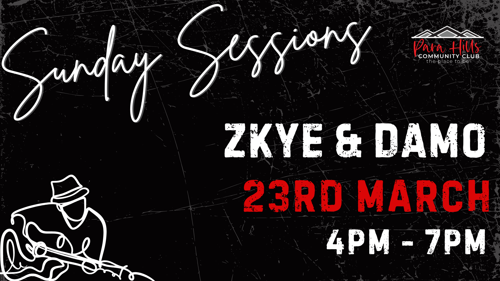 A poster for steve doolan 's sunday sessions on march 16th