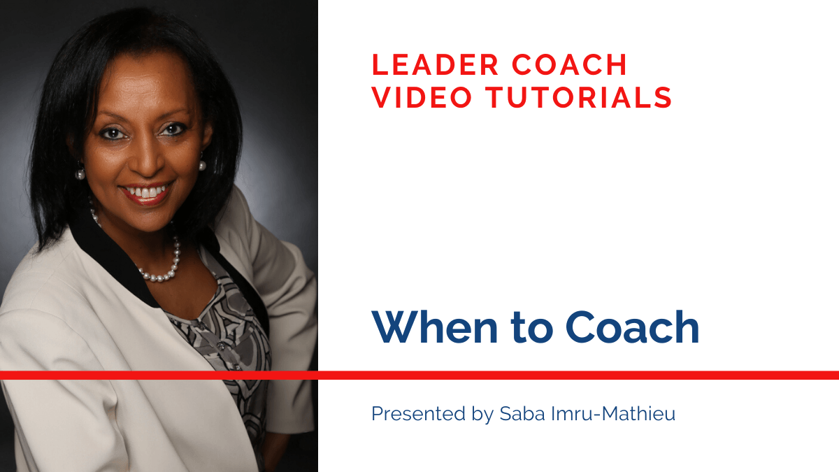 Leader Coach Video Tutorials