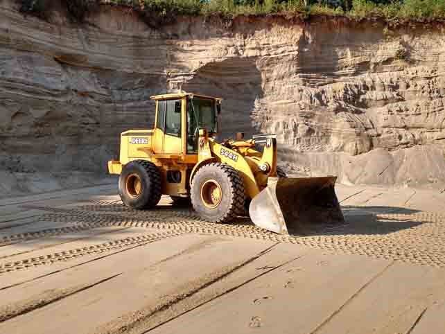 Bulldozer loader machine - Septic tank cleaning Residential in Ballston Lake, NY