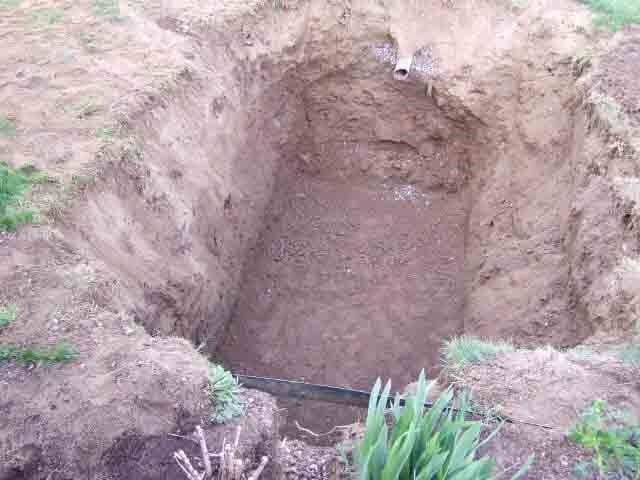 Digging and leveling the bottom - Septic tank cleaning Residential in Ballston Lake, NY