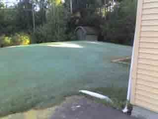 Septic tank in the backyard - Septic tank cleaning Residential in Ballston Lake, NY