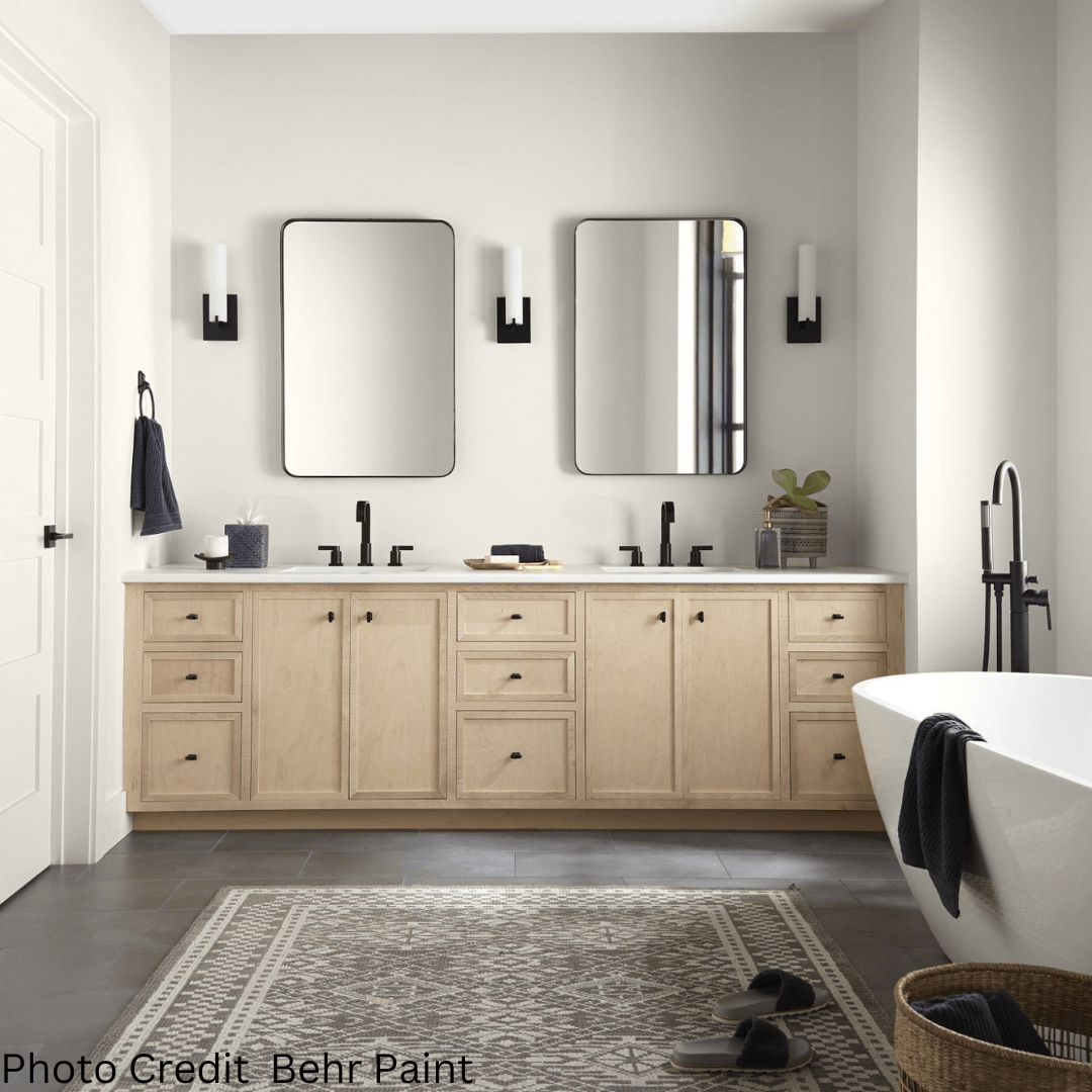 blank canvas dc-003, top color trend for 2023, behr, trending interior paint colors for 2023, grants pass painting