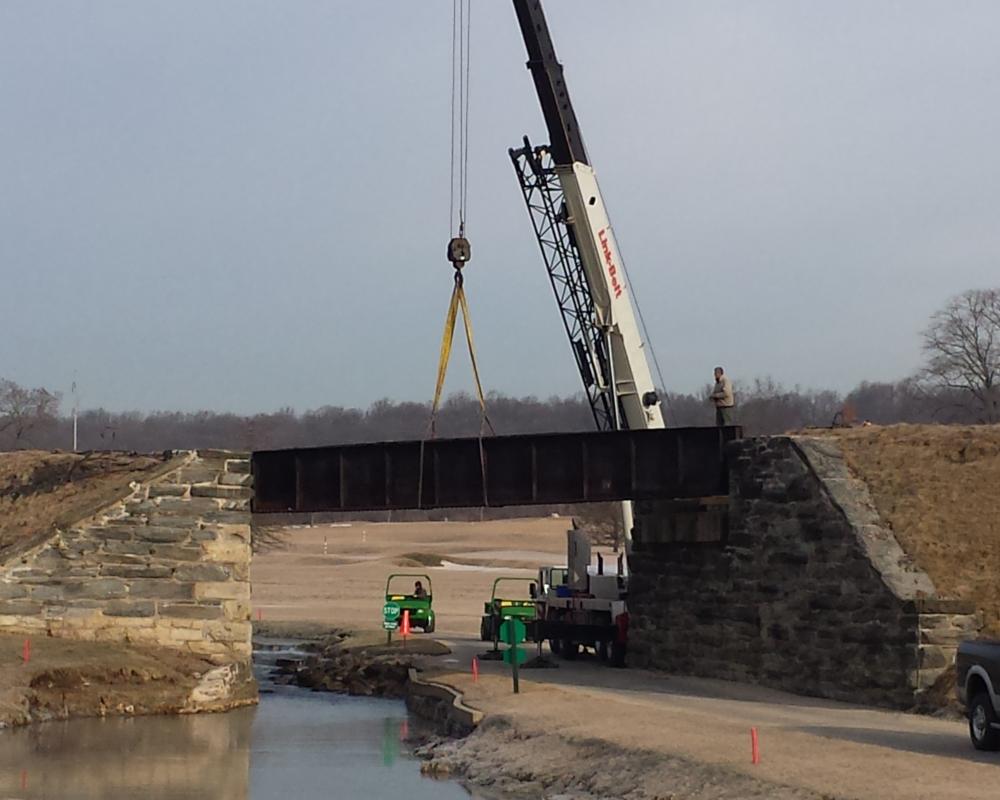 Bridge Construction — Chalfont, PA — Lift Tech Crane and Rigging