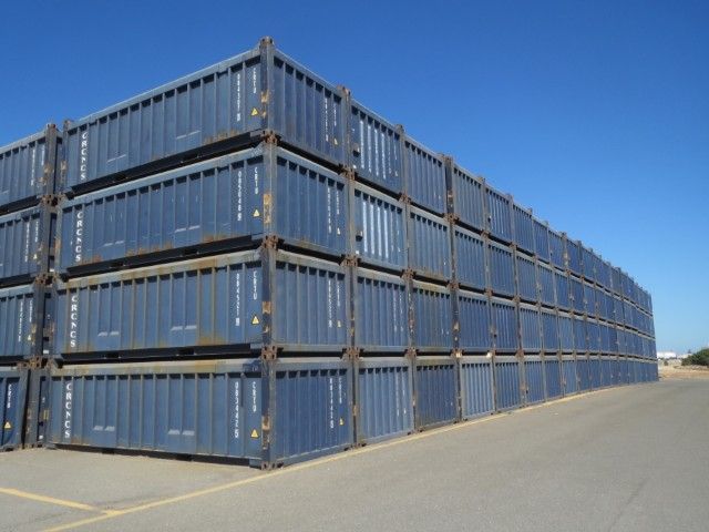 Rail Car Mining Containers