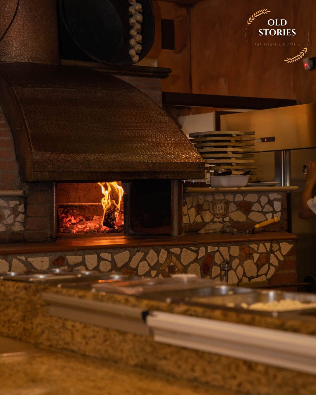 interni di Old Stories pub pizzeria a Rionero in Vulture