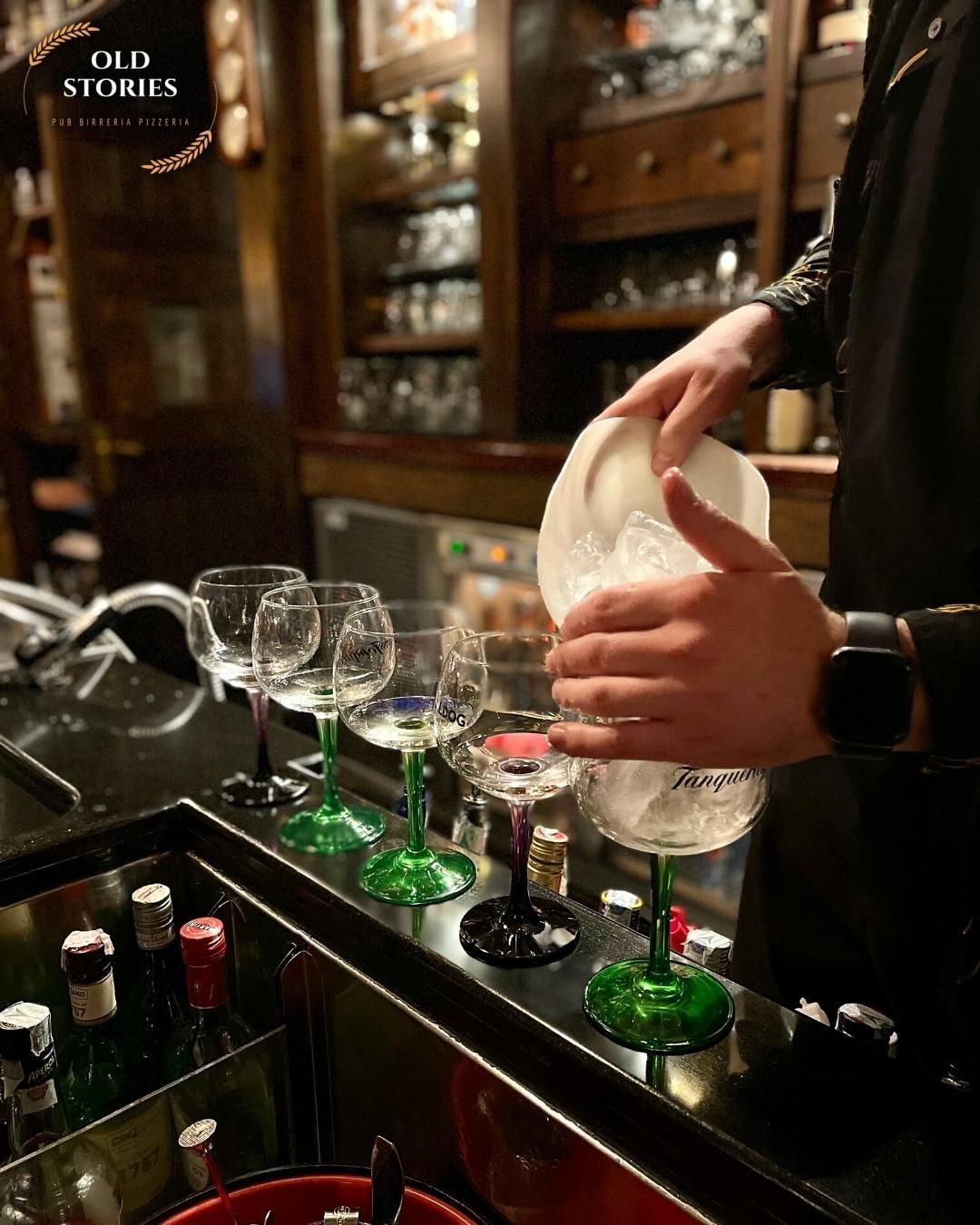 interni di Old Stories pub pizzeria a Rionero in Vulture