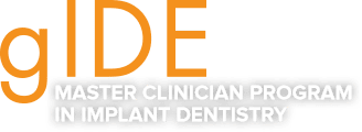 gIDE Master Clinician Program in Implant Dentistry