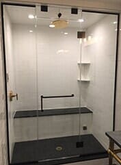 Glass Shower Door —  Shower Door Installation in Kenilworth, NJ