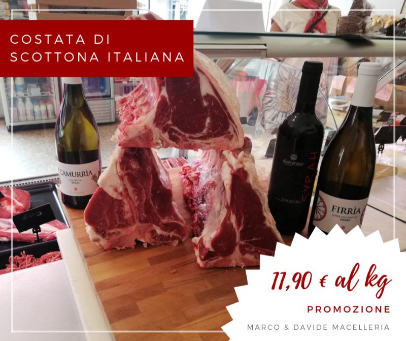 Costata di scottona all'italiana