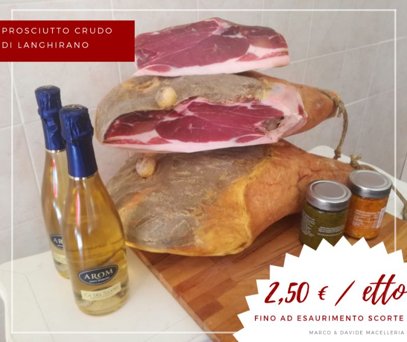 Prosciutto crudo stagionato