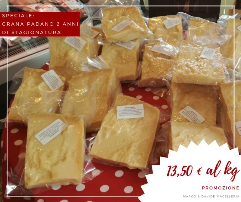 Formaggi destinati alla vendita