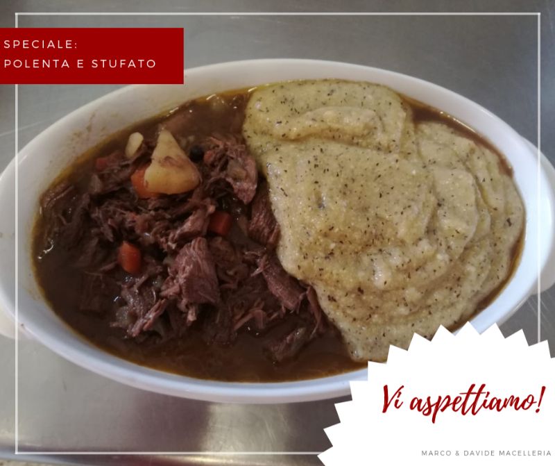 Polenta e stufato