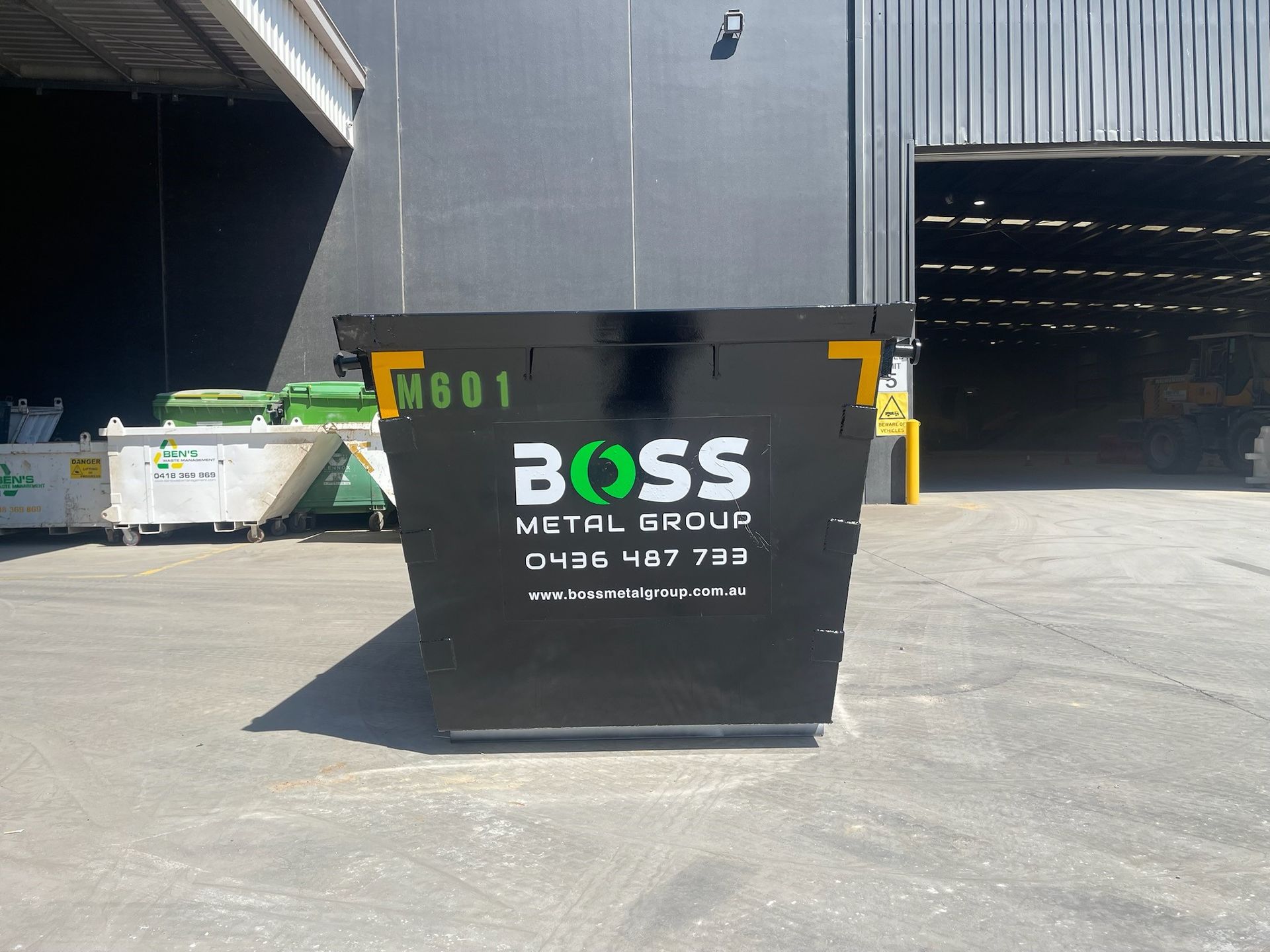 Metal recycling bins for hire melbourne