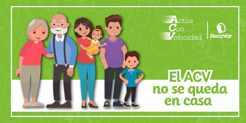 El ACV no se queda en casa, ve al médico sin miedo al COVID