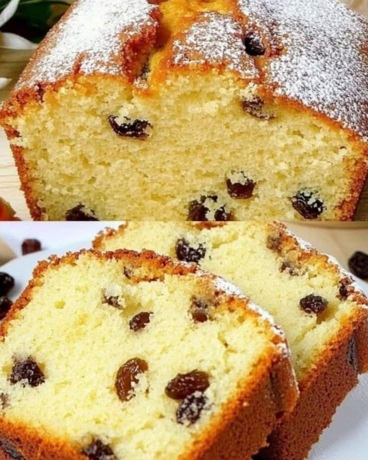 Torta con Pasas