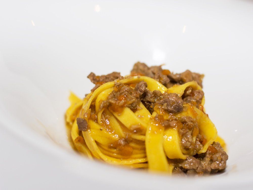 tagliatelle al ragù