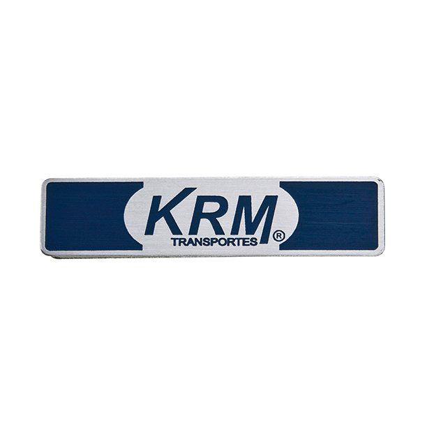 Crachá com logotipo