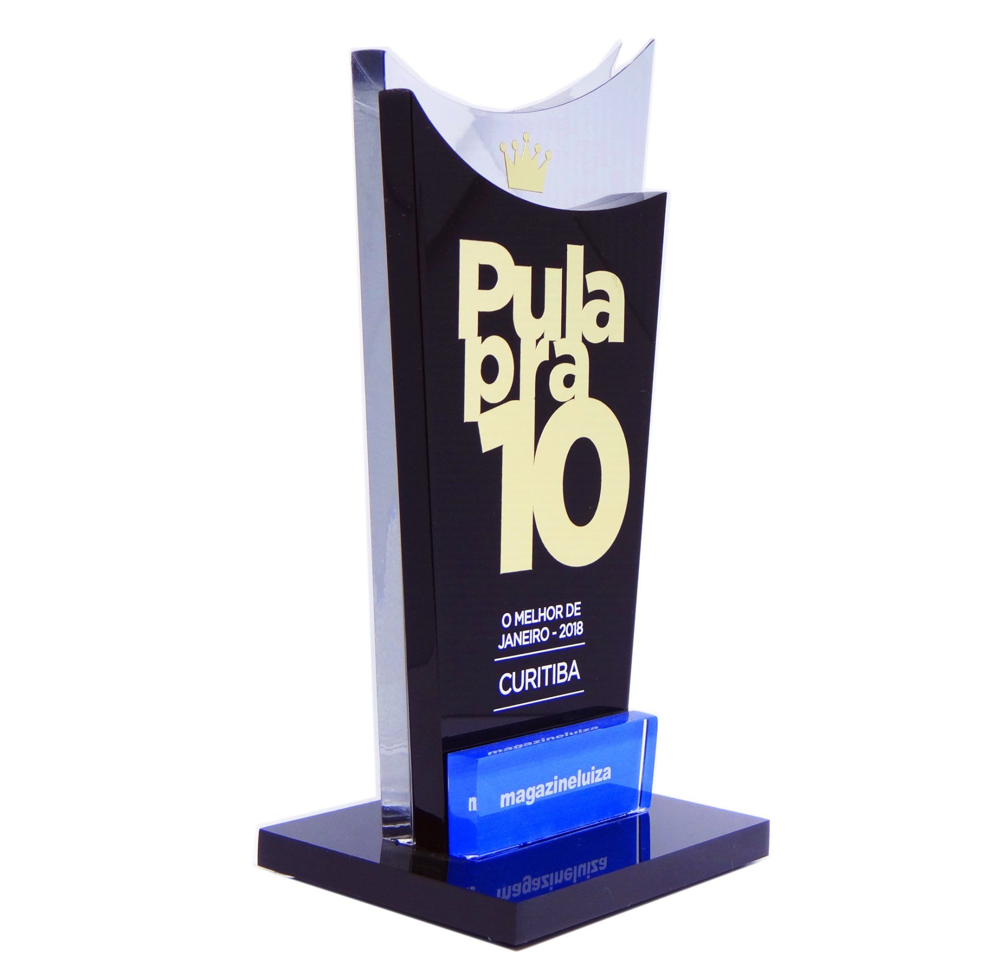 Troféu em acrílico
