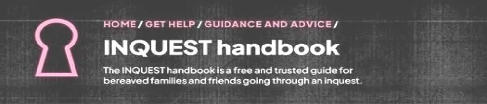 INQUEST Handbook banner