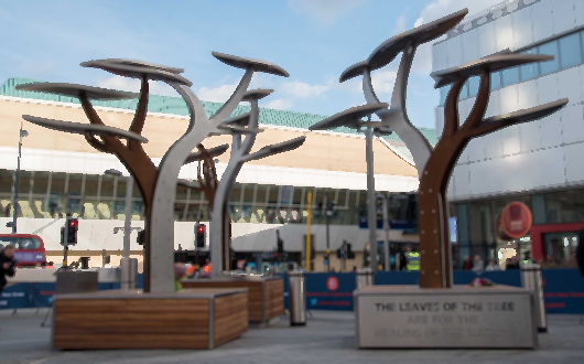 Memorial to victims of the pub bombings
