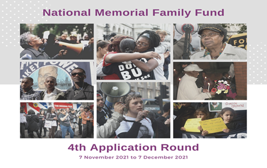 Pictures of grieving families