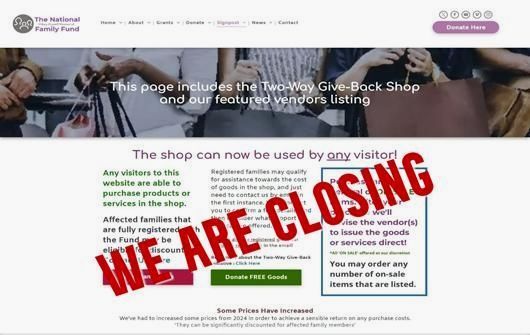 Our Shop is Closing
