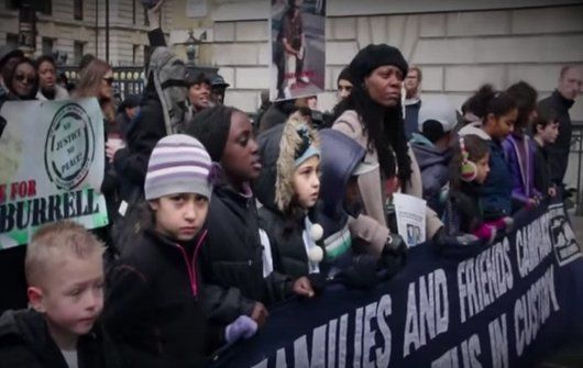 Families march for justice
