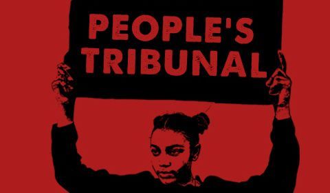 The Peoples Tribunal banner