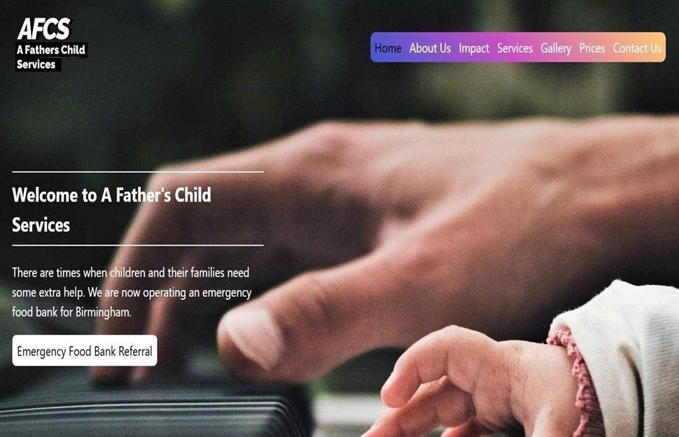 A Fathers Child Services website
