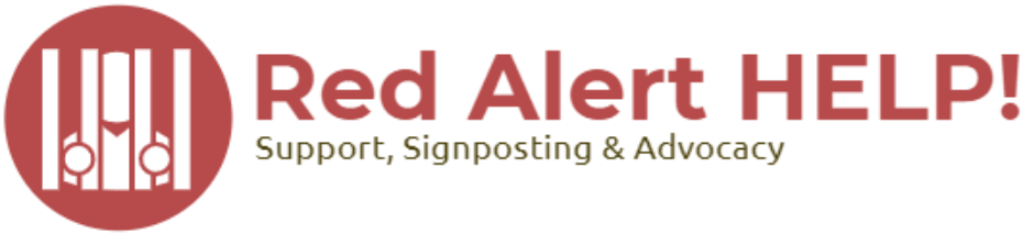 Red Alert HELP logo