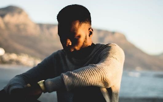 Man looking depressed