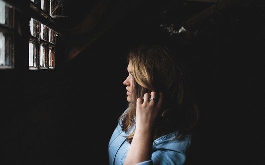 Woman in detention