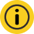 Yellow circle with a black 