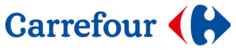 Logo de la marque « Carrefour ».