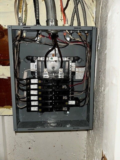 12 Circuit Breaker Box without Cover — Wilbraham, MA — PJ's Electrical