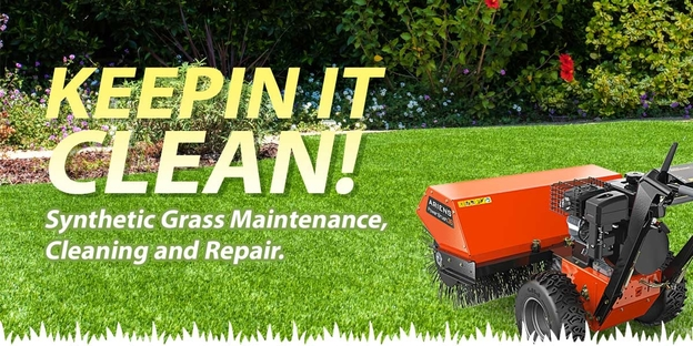 maintaining artificial grass