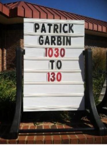 Author in Athens - Patrick Garbin