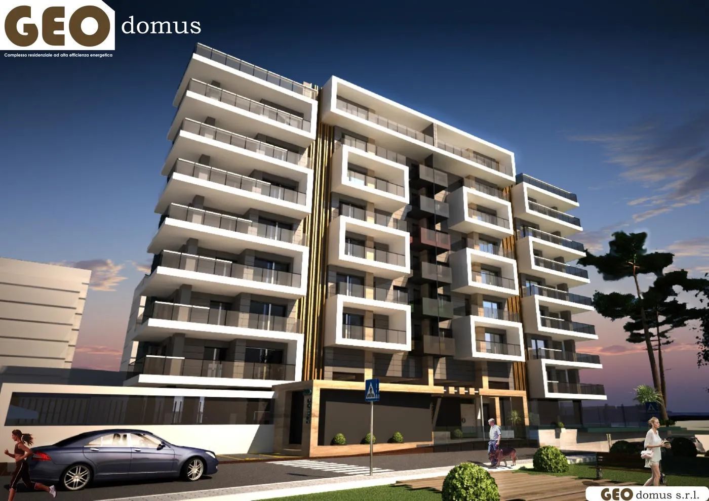 rendering nuovo complesso condominiale