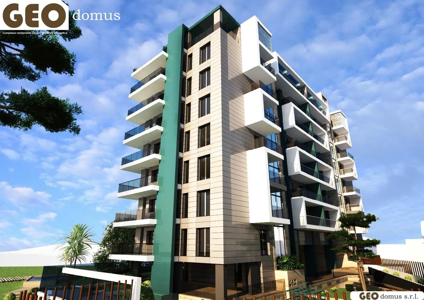 rendering nuovo condominio