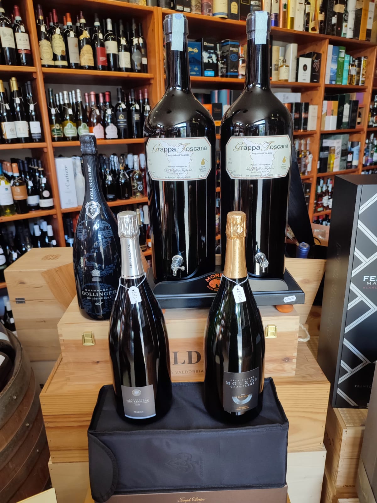 bottiglie spumante