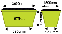 6m³ Skip Bin — Suncoast Skips in Coolum Beach, QLD